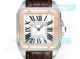 Swiss Copy Cartier Santos 100th Anniversary 2824 Watch Two-Tone Rose Gold Case (2)_th.jpg